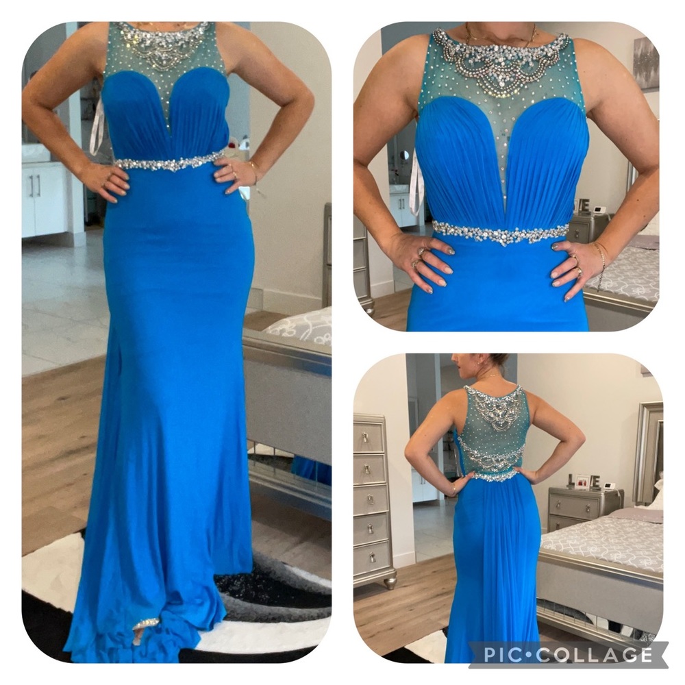 Tiffany Rhinestone Mermaid Dress